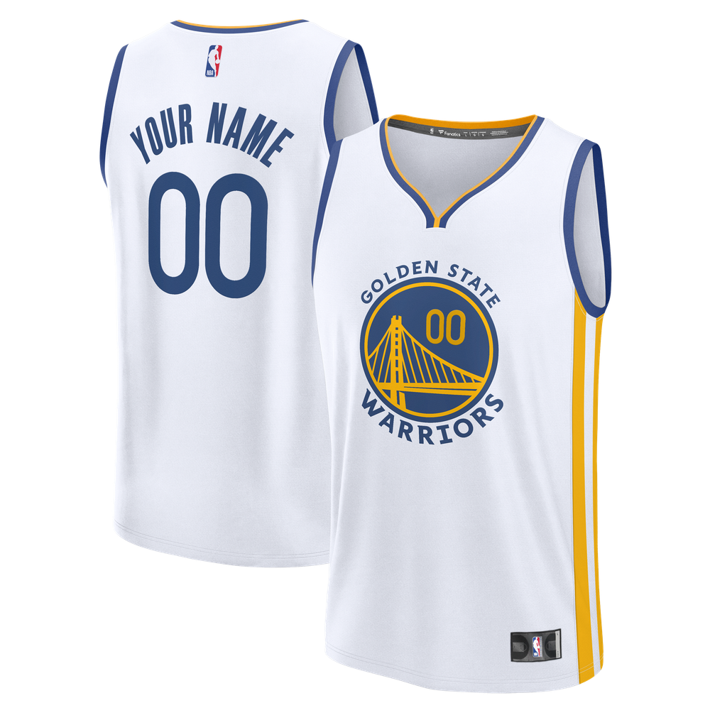 Maillot Golden State Warriors Fast Break Association Edition - White