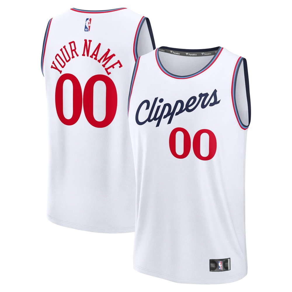 Maillot LA Clippers Fast Break Association Edition - White