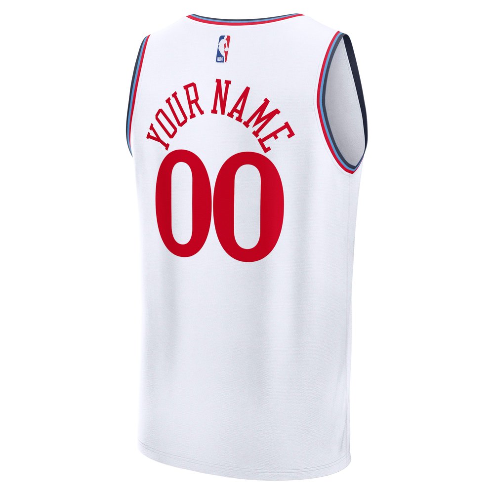 Maillot LA Clippers Fast Break Association Edition - White