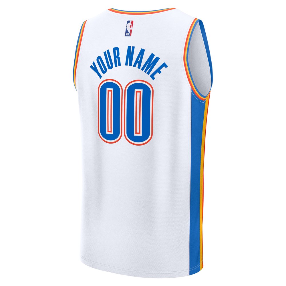 Maillot Oklahoma City Thunder Fast Break Association Edition - White