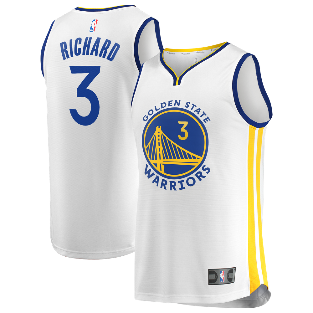 Maillot Will Richard Golden State Warriors Fast Break Association Edition - White