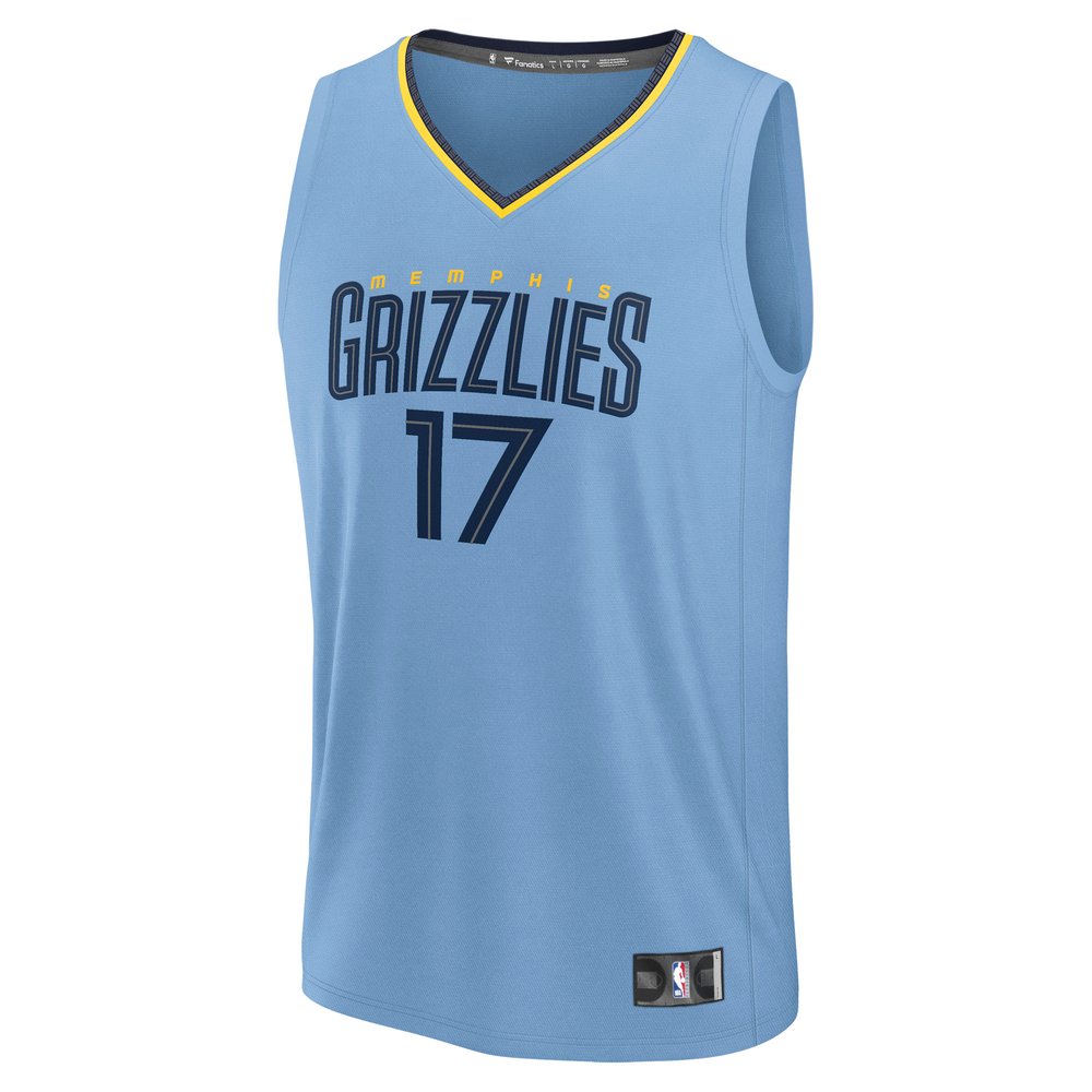 Maillot Yuki Kawamura Memphis Grizzlies Fast Break Statement Edition - Light Blue