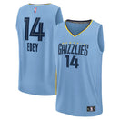 Maillot Zach Edey Memphis Grizzlies Fast Break Statement Edition - Light Blue