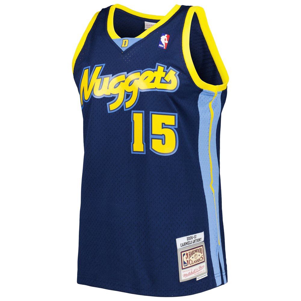 Maillot Carmelo Anthony Denver Nuggets Swingman Hardwood Classics - Navy