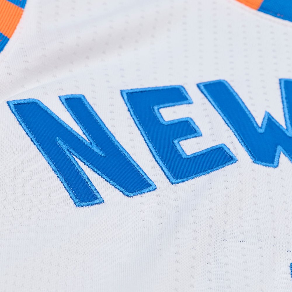 Maillot Carmelo Anthony New York Knicks Authentic Hardwood Classics - White