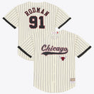 Maillot Dennis Rodman Chicago Bulls Replica - Cream
