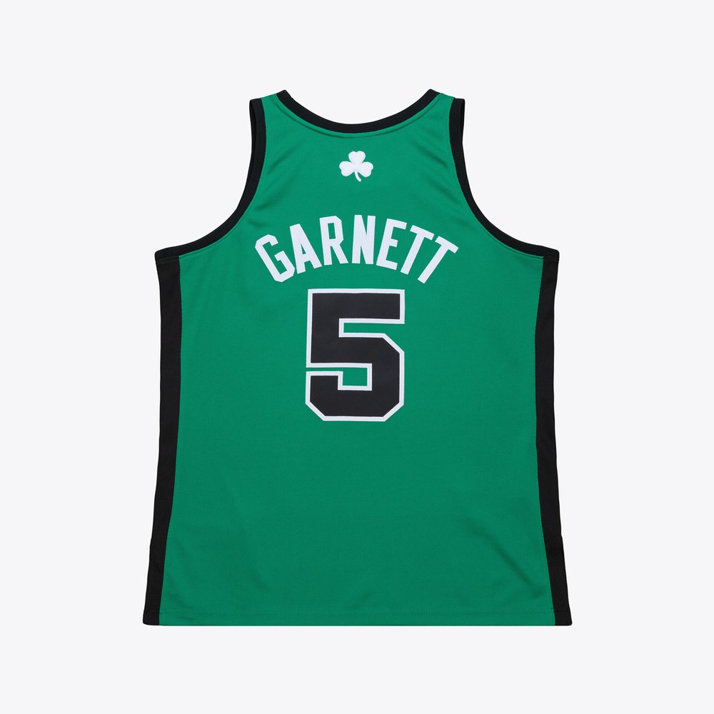 Maillot Kevin Garnett Boston Celtics Authentic Hardwood Classics - Kelly Green