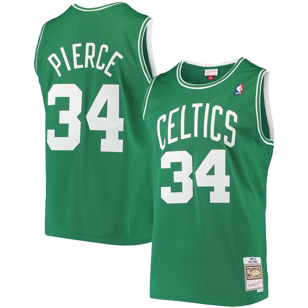 Maillot Paul Pierce Boston Celtics Swingman Hardwood Classics - Kelly Green