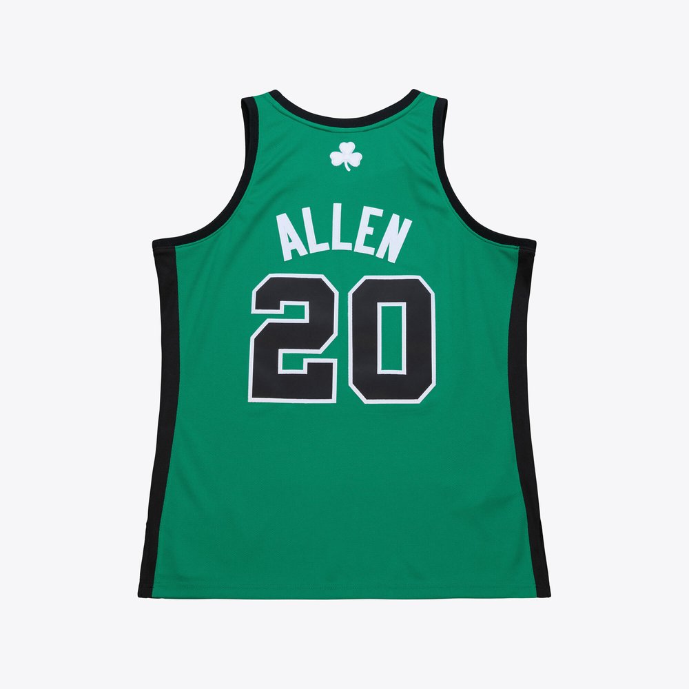Maillot Ray Allen Boston Celtics Authentic Hardwood Classics - Kelly Green