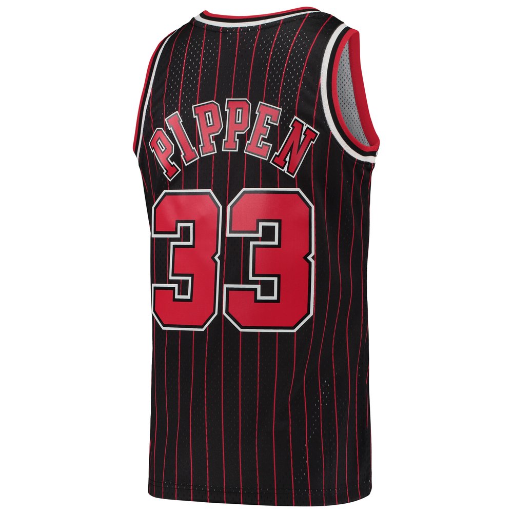 Maillot Scottie Pippen Chicago Bulls Swingman Hardwood Classics - Black