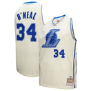 Maillot Shaquille O'Neal Los Angeles Lakers Swingman Hardwood Classics - Cream