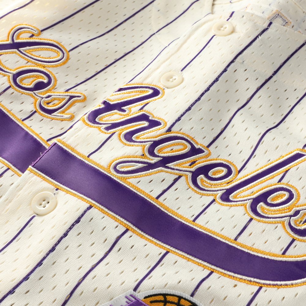 Maillot Shaquille O'Neal Los Angeles Lakers Hardwood Classics - Cream