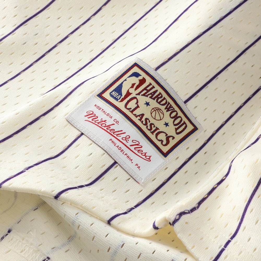 Maillot Shaquille O'Neal Los Angeles Lakers Hardwood Classics - Cream