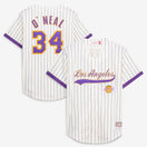 Maillot Shaquille O'Neal Los Angeles Lakers Hardwood Classics - Cream