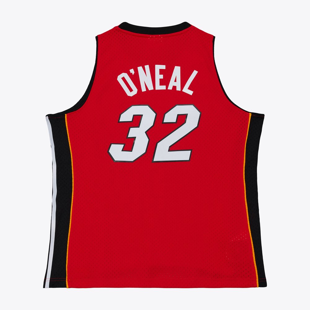 Maillot Shaquille O'Neal Miami Heat Swingman - Red