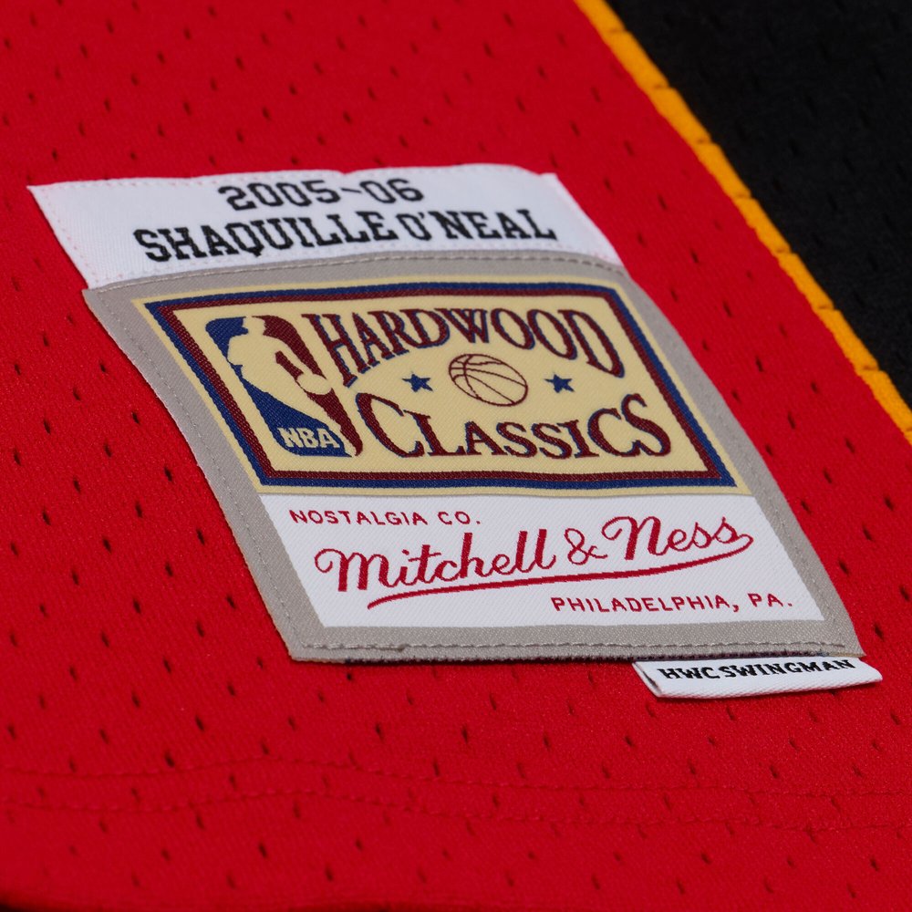 Maillot Shaquille O'Neal Miami Heat Swingman - Red