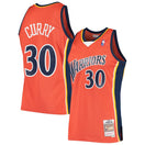 Maillot Stephen Curry Golden State Warriors Swingman Hardwood Classics - Orange