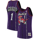 Maillot Tracy McGrady Toronto Raptors Swingman Hardwood Classics - Purple