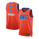 Maillot Chet Holmgren Oklahoma City Thunder Swingman Statement Edition - Orange