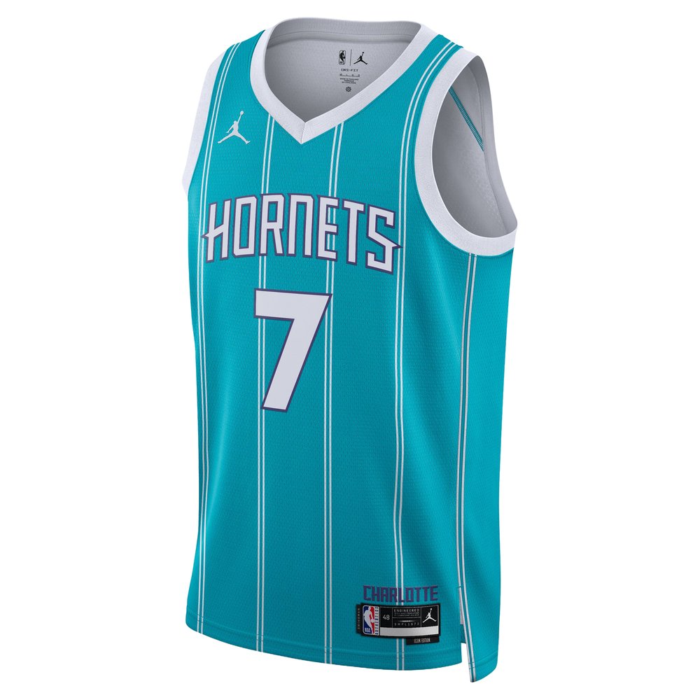 Maillot Kon Knueppel Charlotte Hornets Swingman Icon Edition - Teal