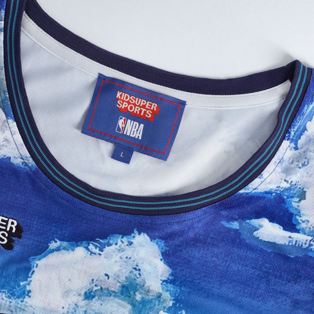 Maillot Charlotte Hornets Replica - Blue