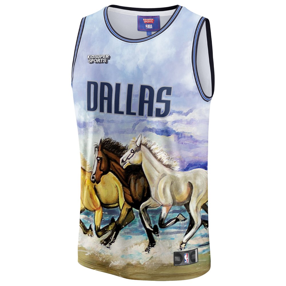 Maillot Dallas Mavericks Replica - Blue