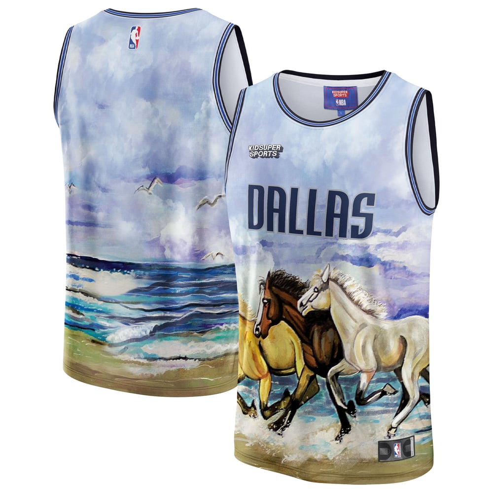 Maillot Dallas Mavericks Replica - Blue