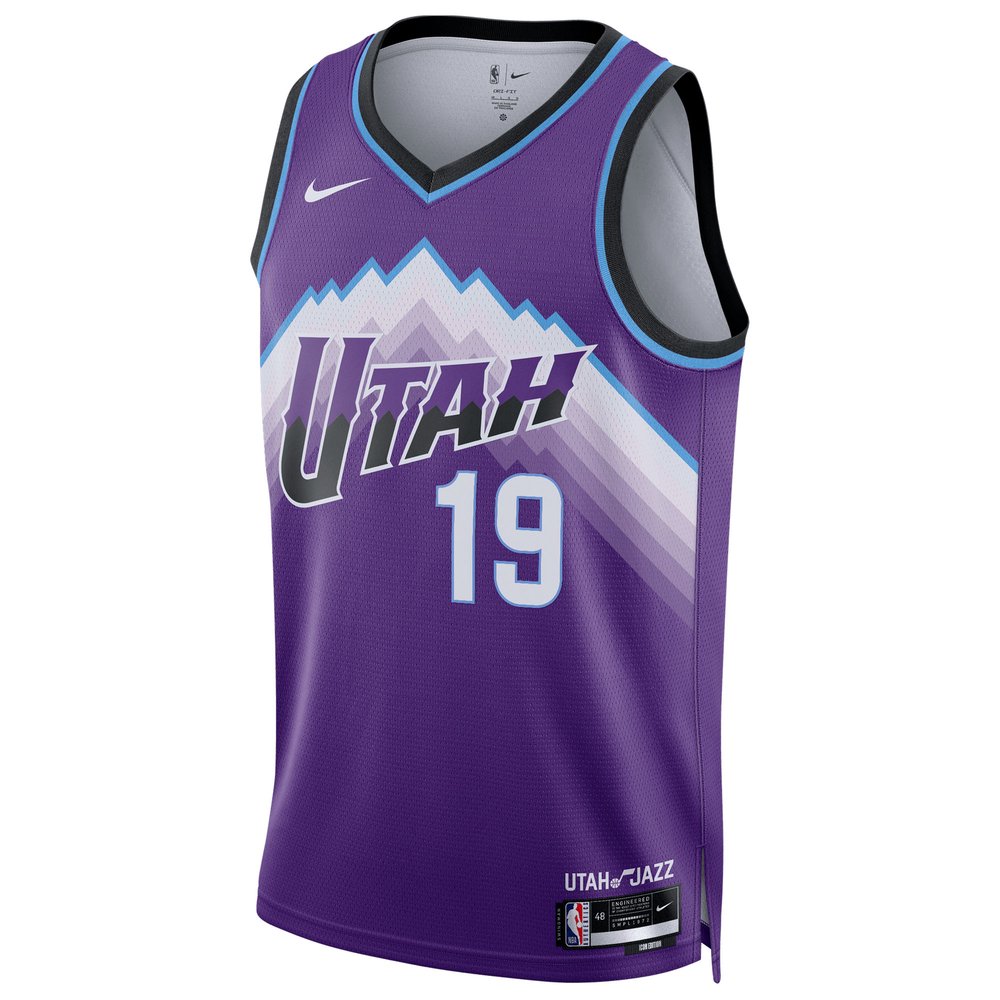 Maillot Ace Bailey Utah Jazz Swingman Icon Edition - Purple