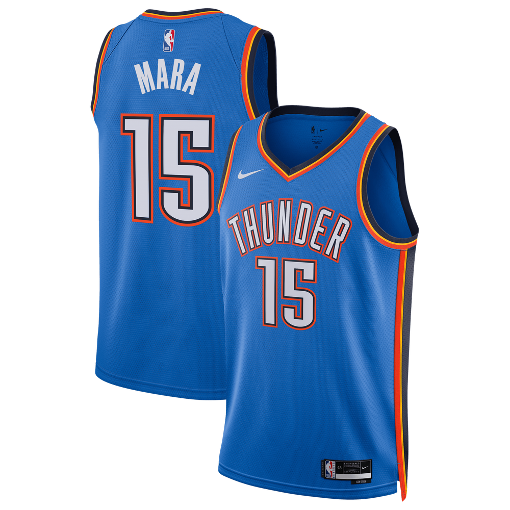 Maillot Aday Mara Oklahoma City Thunder Swingman Icon Edition - Blue