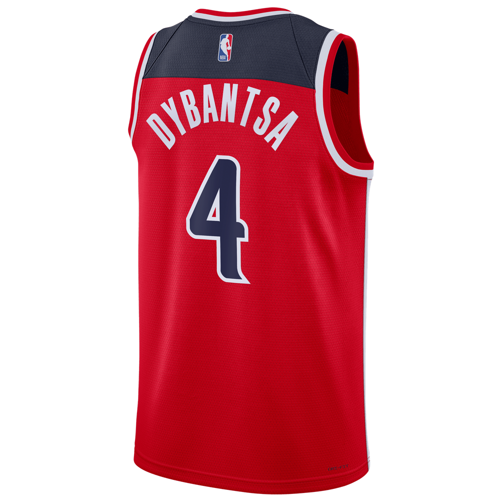 Maillot AJ Dybantsa Washington Wizards Swingman Icon Edition - Red
