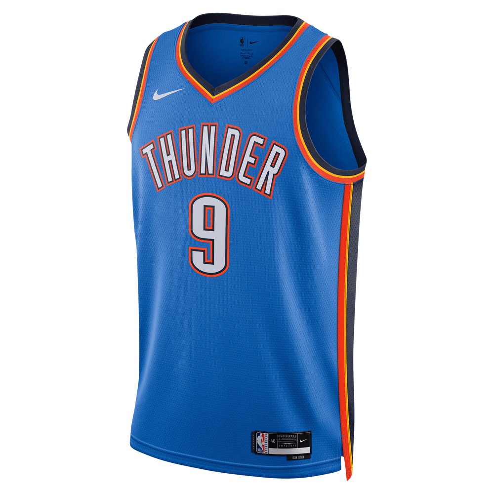 Maillot Alex Caruso Oklahoma City Thunder Swingman Icon Edition - Blue