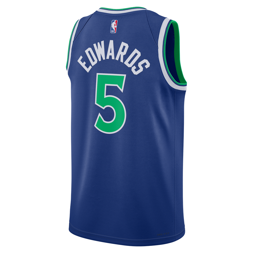 Maillot Anthony Edwards Minnesota Timberwolves Swingman Icon Edition - Blue