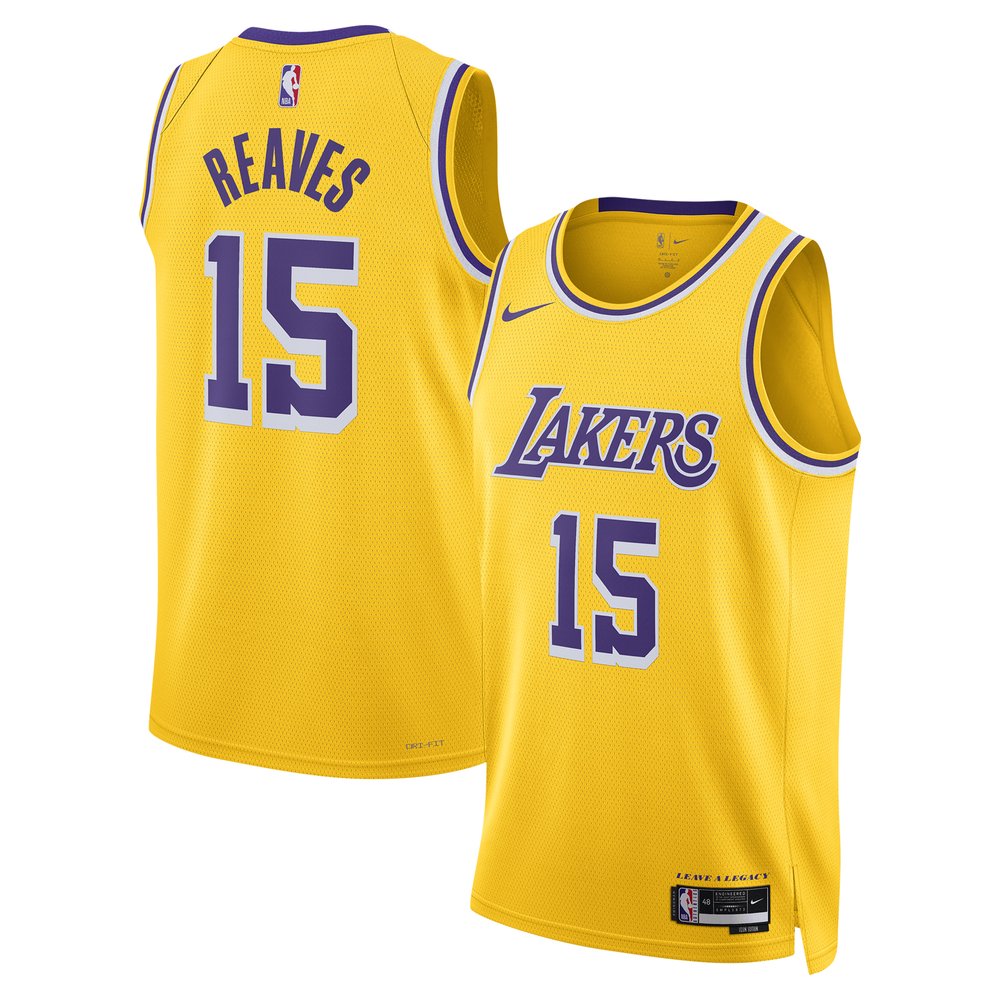 Maillot Austin Reaves Los Angeles Lakers Swingman Icon Edition - Gold