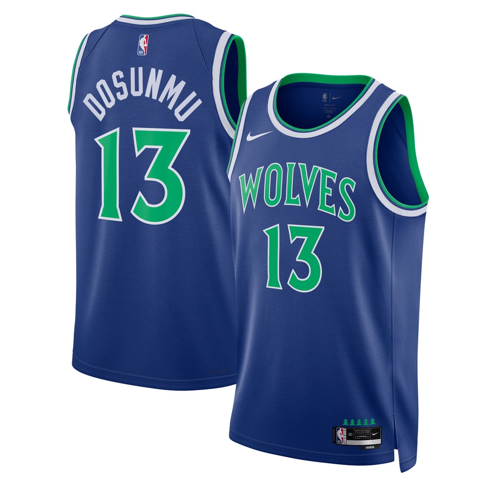 Maillot Ayo Dosunmu Minnesota Timberwolves Swingman Icon Edition - Blue