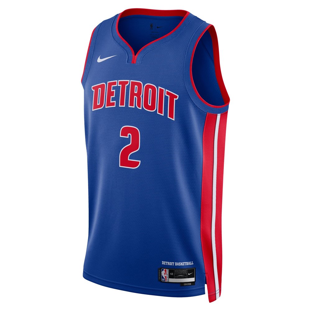 Maillot Cade Cunningham Detroit Pistons Swingman Icon Edition - Blue