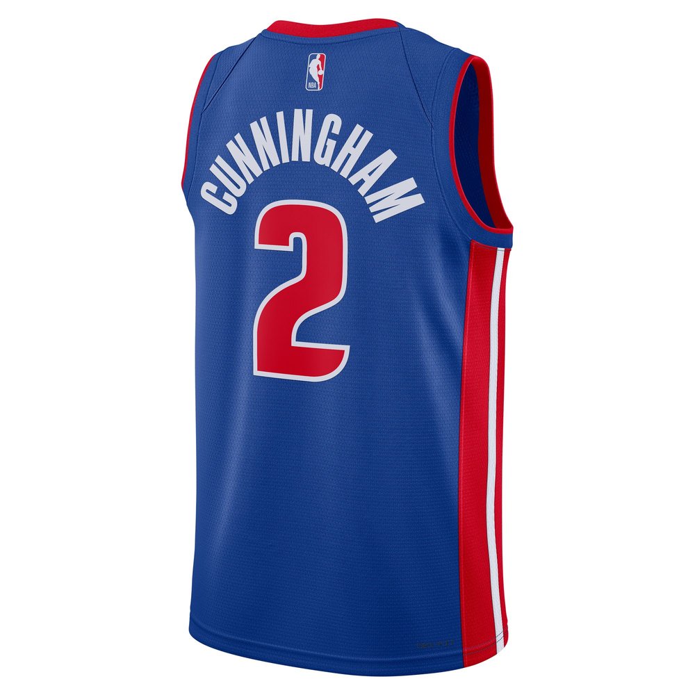 Maillot Cade Cunningham Detroit Pistons Swingman Icon Edition - Blue