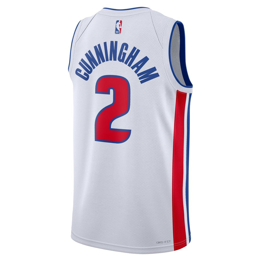 Maillot Cade Cunningham Detroit Pistons Swingman Association Edition - White