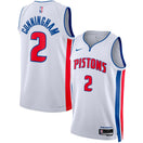 Maillot Cade Cunningham Detroit Pistons Swingman Association Edition - White