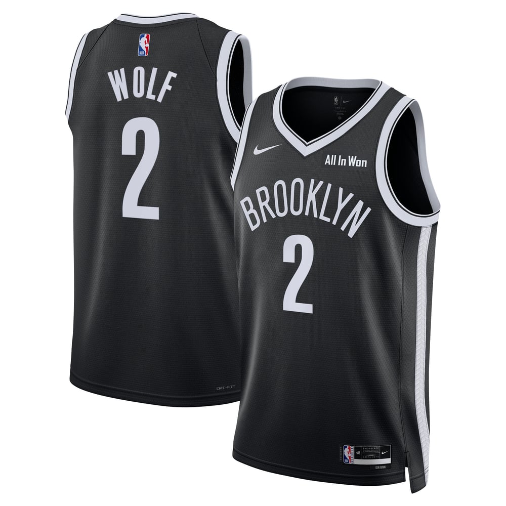 Maillot Daniel Wolf Brooklyn Nets Swingman Icon Edition - Icon Edition
