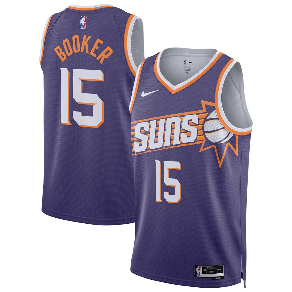 Maillot Devin Booker Phoenix Suns Swingman Icon Edition - Purple