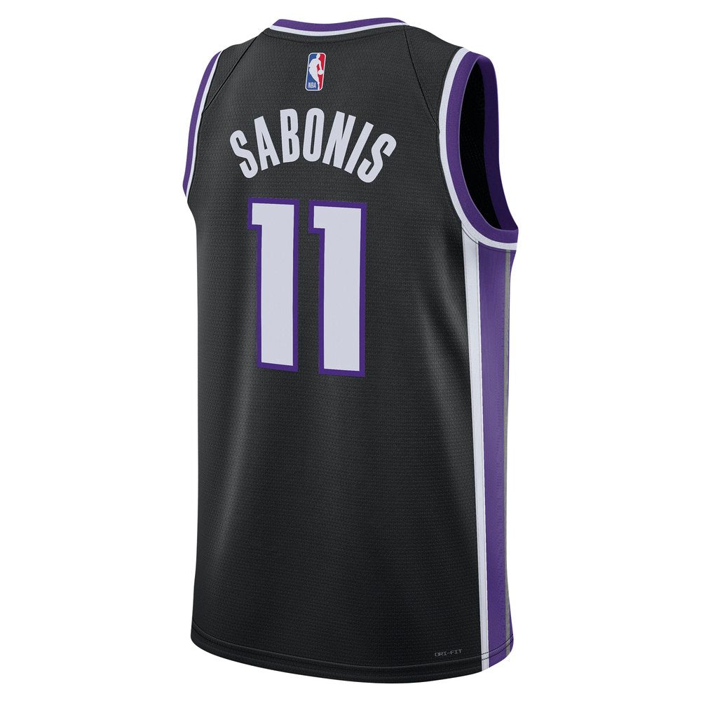 Maillot Domantas Sabonis Sacramento Kings Swingman Icon Edition - Black