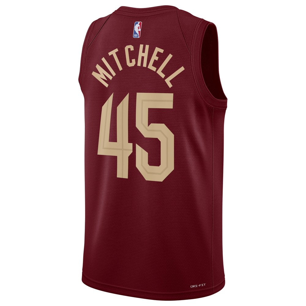 Maillot Donovan Mitchell Cleveland Cavaliers Swingman Icon Edition - Wine