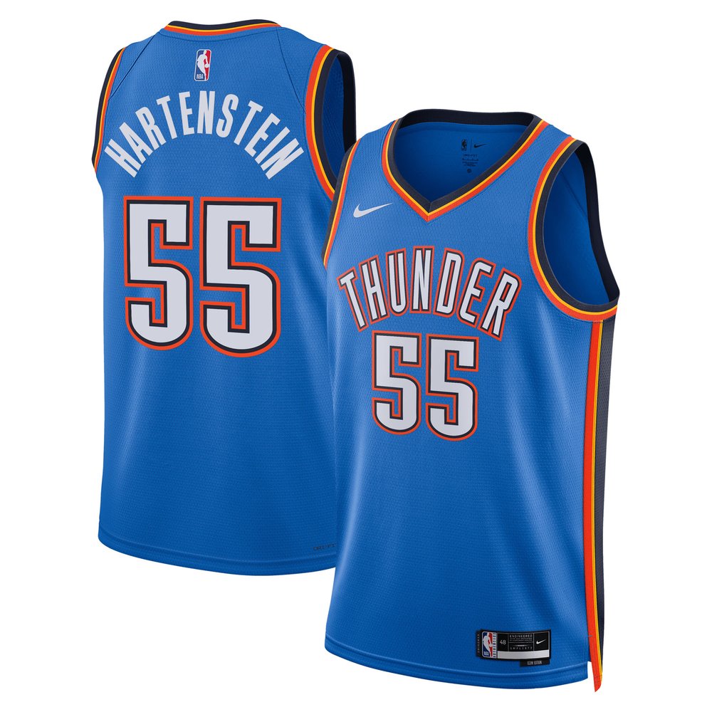 Maillot Isaiah Hartenstein Oklahoma City Thunder Swingman Icon Edition - Blue