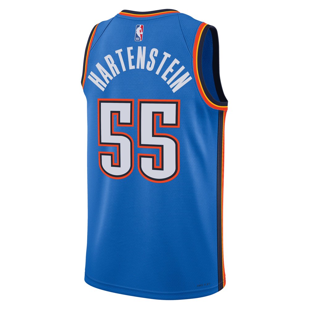 Maillot Isaiah Hartenstein Oklahoma City Thunder Swingman Icon Edition - Blue
