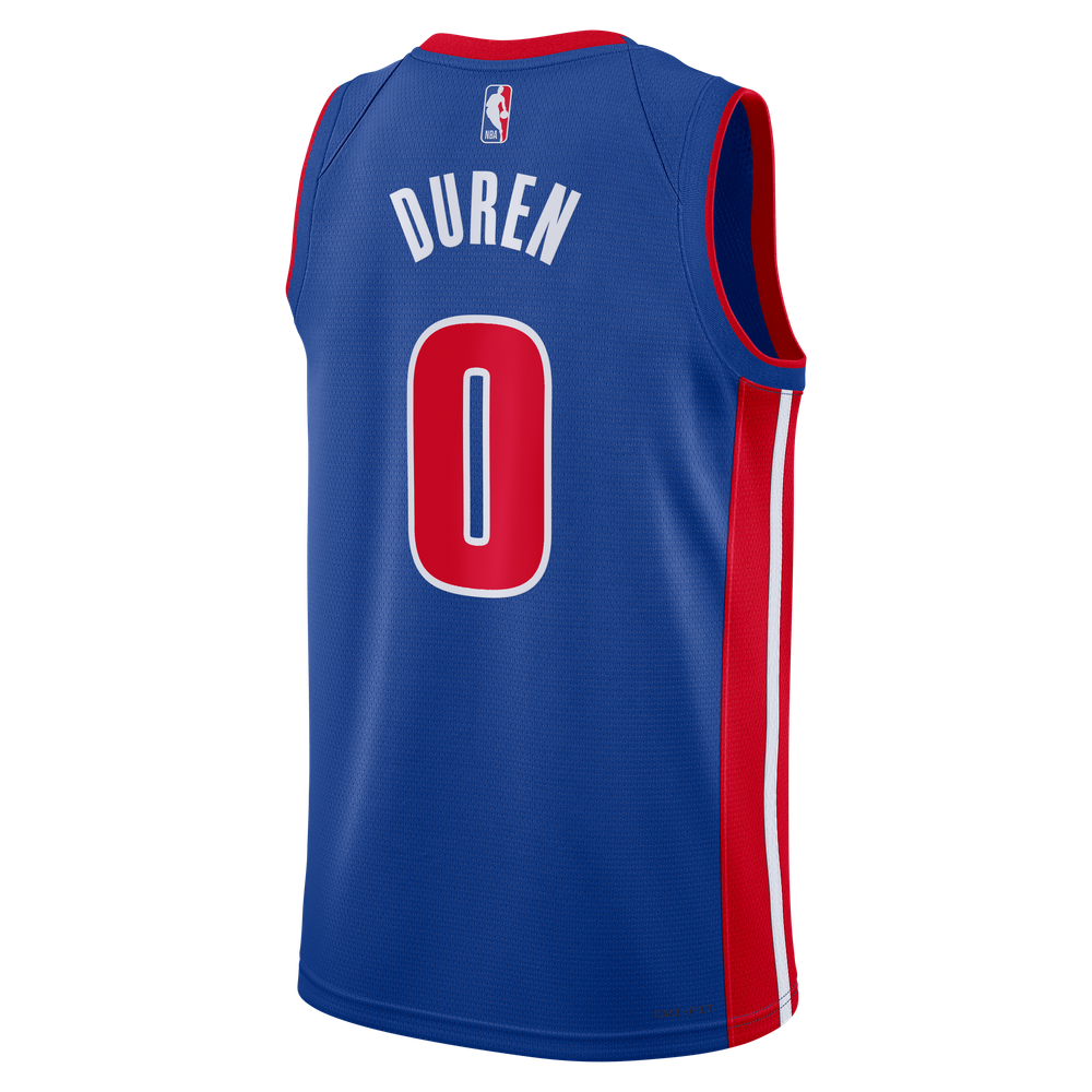 Maillot Jalen Duren Detroit Pistons Swingman Icon Edition - Blue