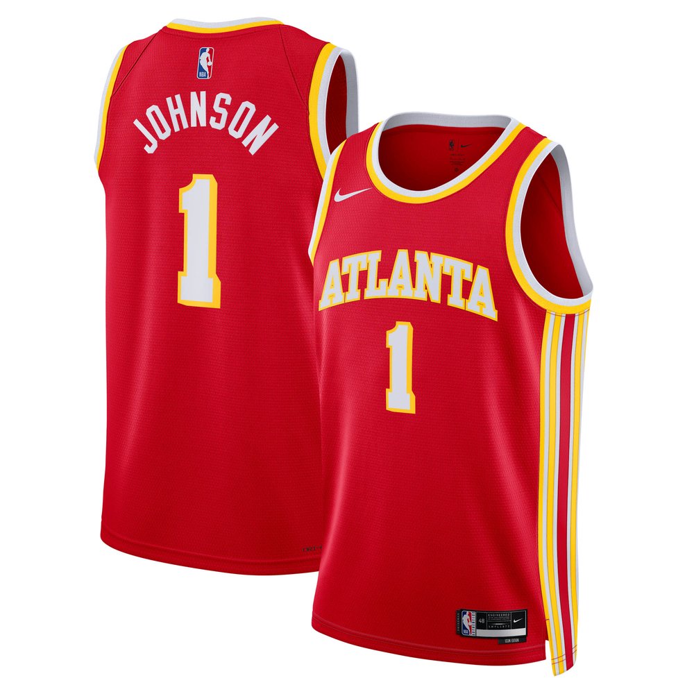 Maillot Jalen Johnson Atlanta Hawks Swingman Icon Edition - Red