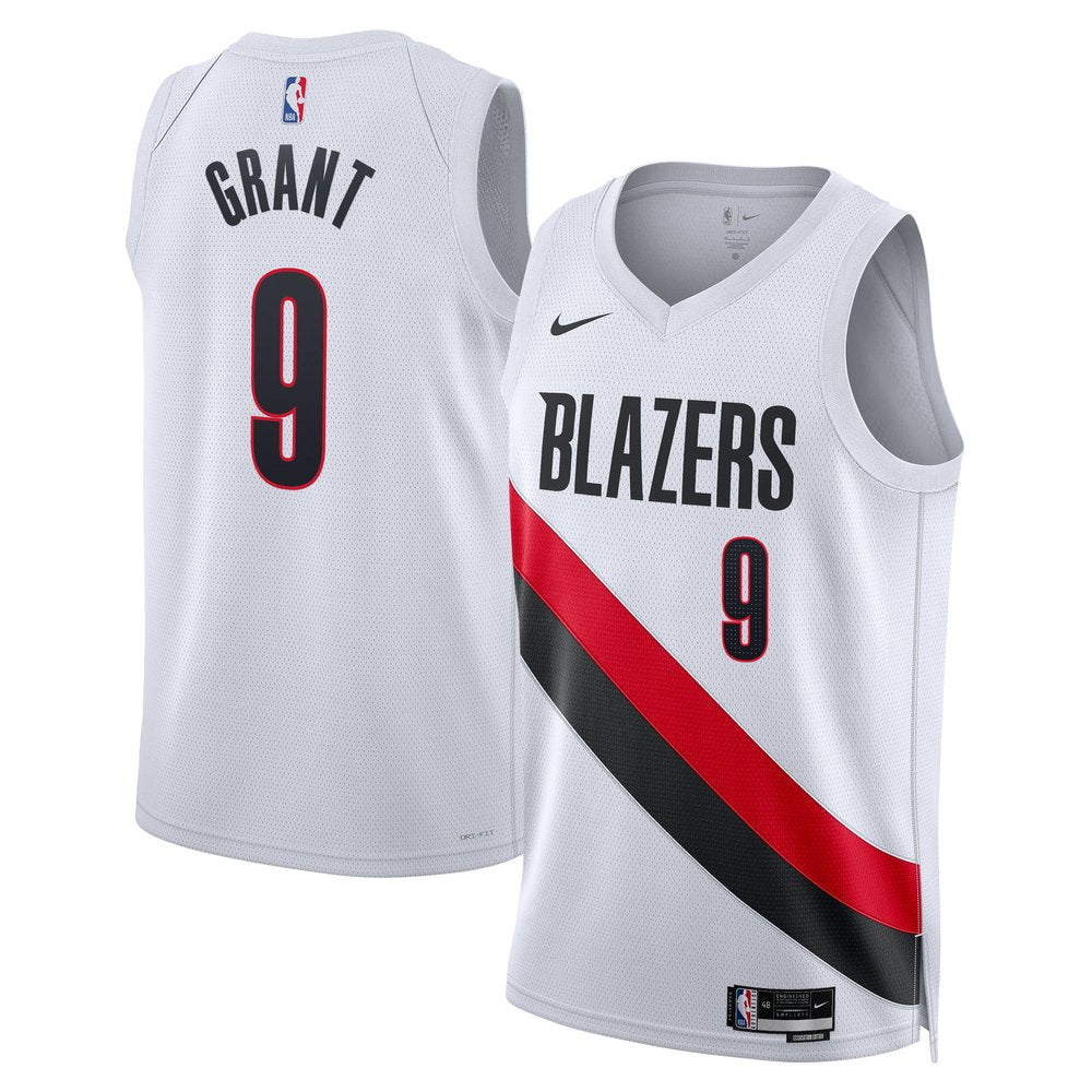 Maillot Jerami Grant Portland Trail Blazers Swingman Association Edition - White