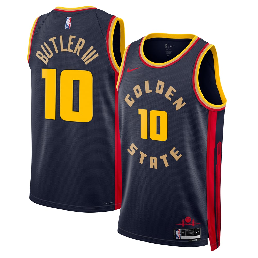 Maillot Jimmy Butler Golden State Warriors Swingman City Edition - Navy