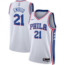 Maillot Joel Embiid Philadelphia 76ers Swingman Association Edition - White