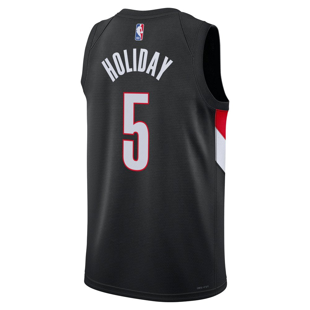 Maillot Jrue Holiday Portland Trail Blazers Swingman Icon Edition - Black